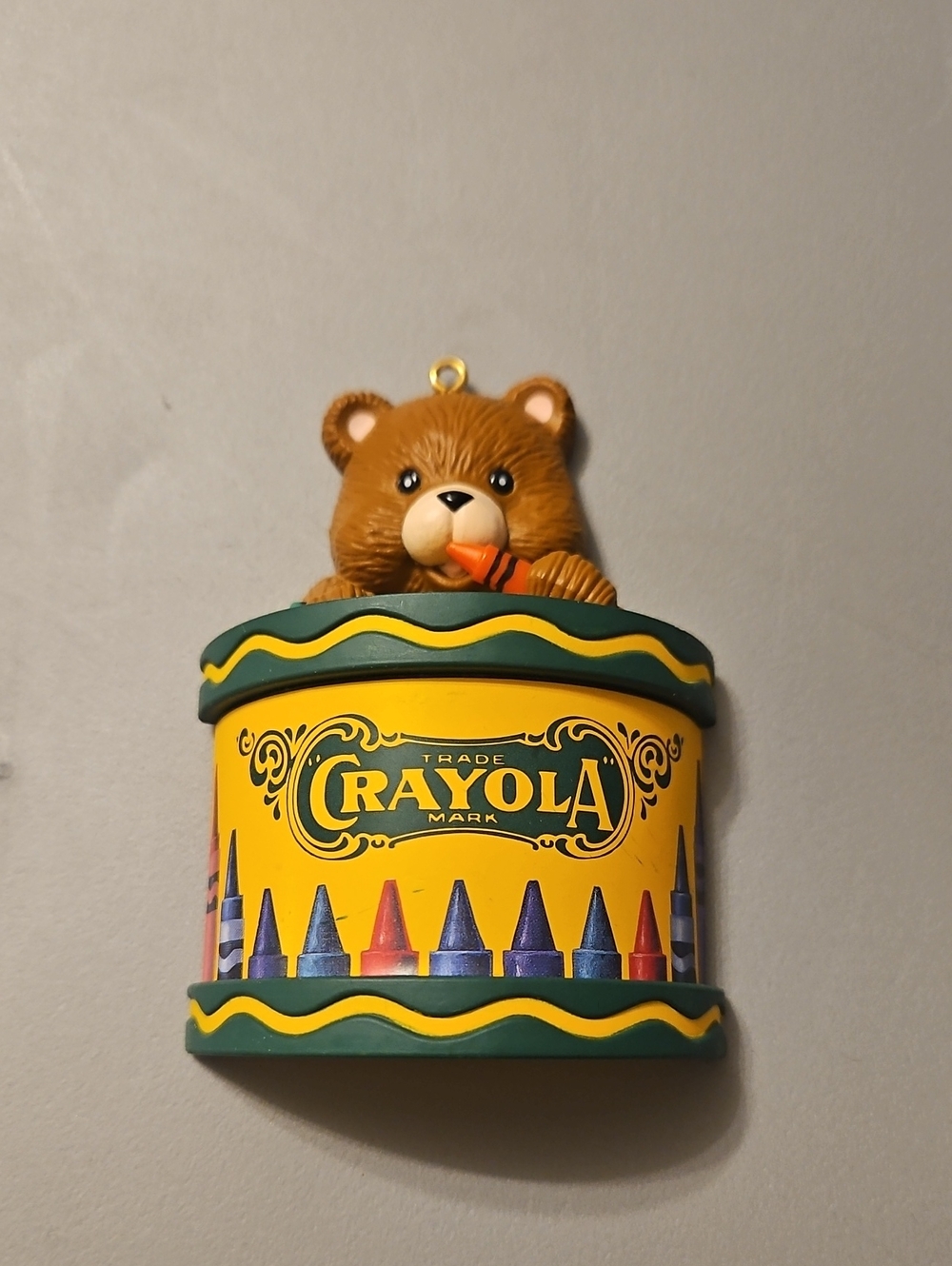 Crayola Bear Ornament New